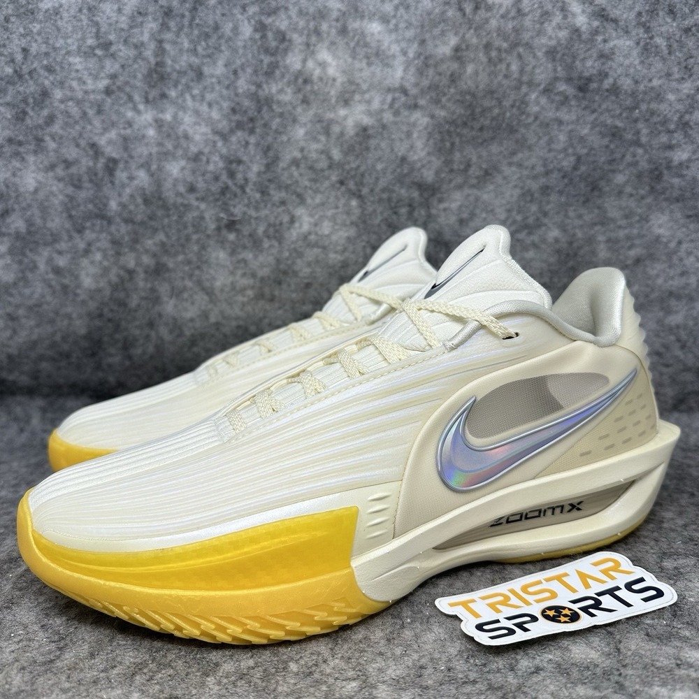 JuJu Watkins X Nike Air Zoom GT Cut 3 Turbo Basketball Shoes Mens 9 Coconut Milk